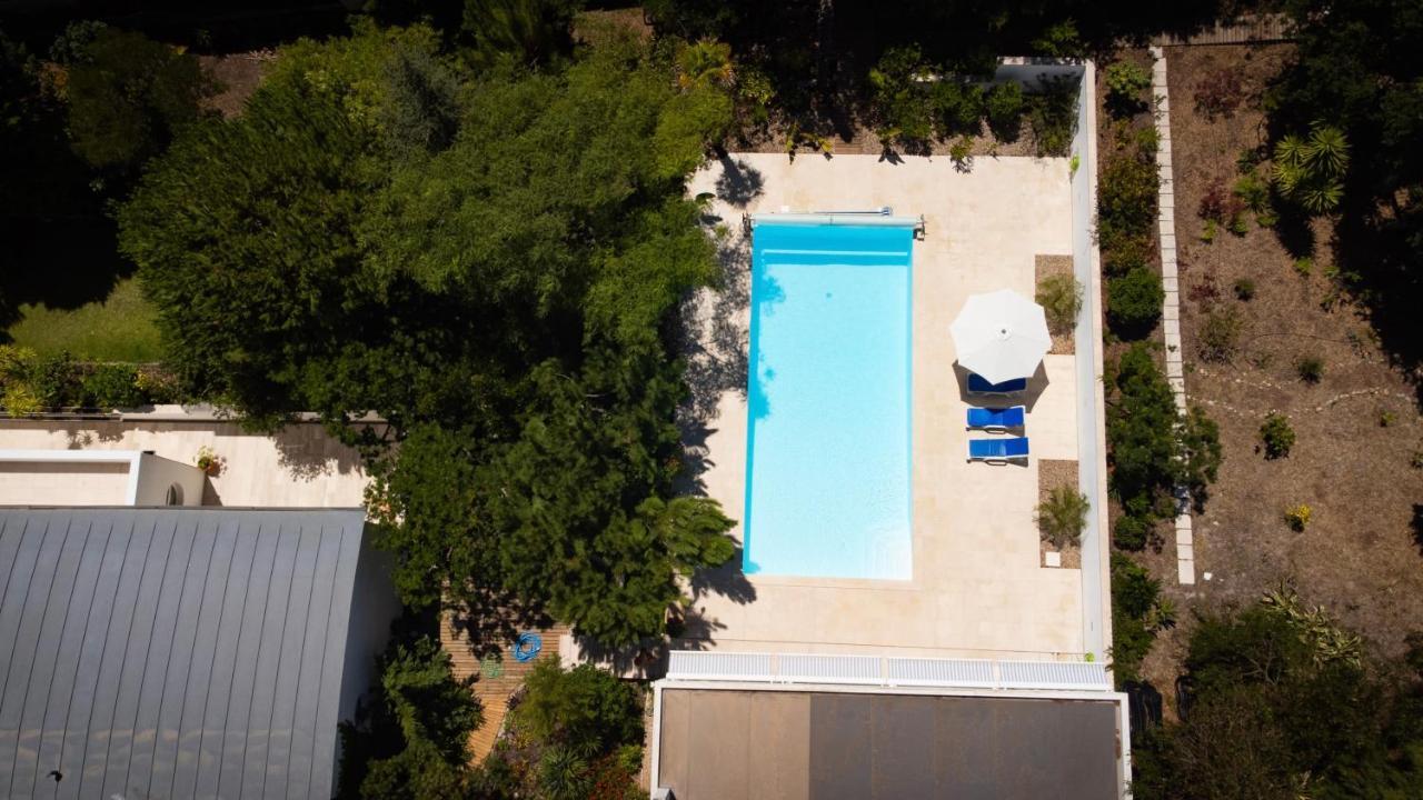 Edles Apartment In Architektenvilla Mit Grossem Pool, Sauna, Dachterrasse Und Malerischem Garten Pataias Exterior photo